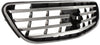 I35 02-04 GRILLE, Chrome Shell/Painted Dark Gray Insert