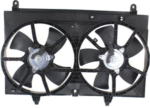 FX35 03-08 RADIATOR FAN SHROUD ASSEMBLY, Dual Type