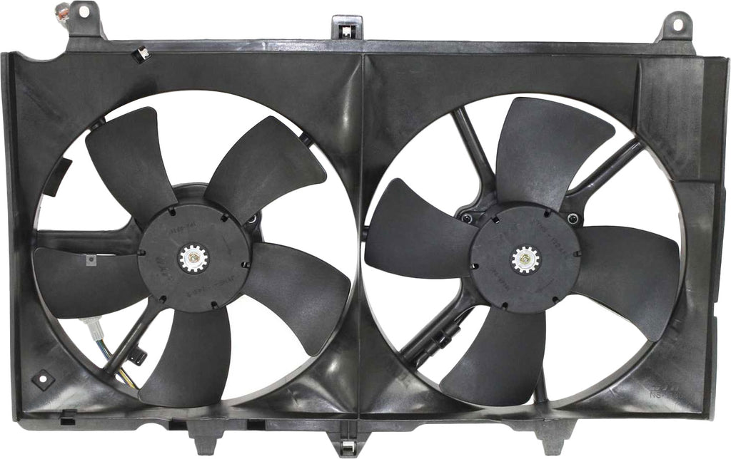 350Z 03-06/G35 03-05 RADIATOR FAN ASSEMBLY, Dual Fan, Coupe/(Sedan, To 2-05)