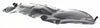 RODEO 98-04/PASSPORT 98-02 FRONT FENDER LINER RH