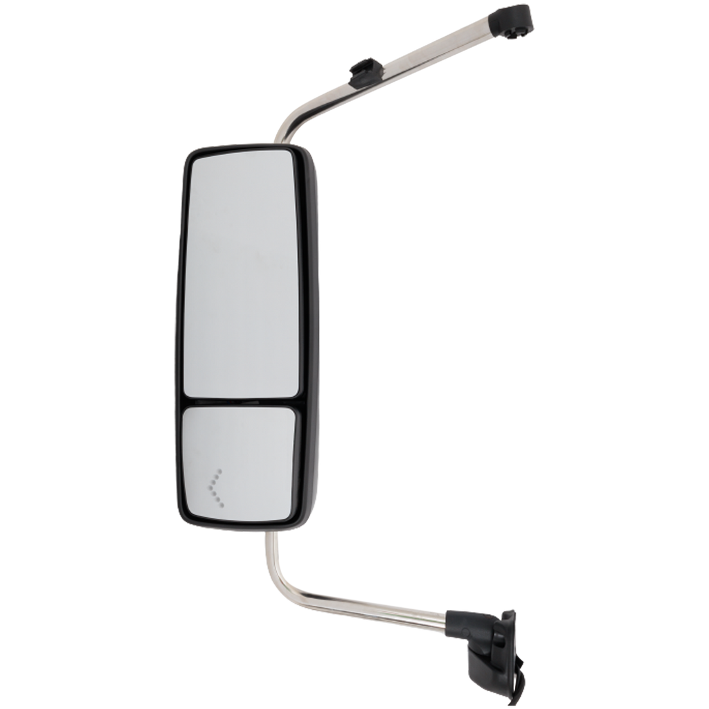 INTERNATIONAL PROSTAR/WORKSTAR 08-12 TOWING MIRROR LH, Power, Non-Folding, Heated, Paintable, w/ Signal Light, w/o CB Antenna Provision