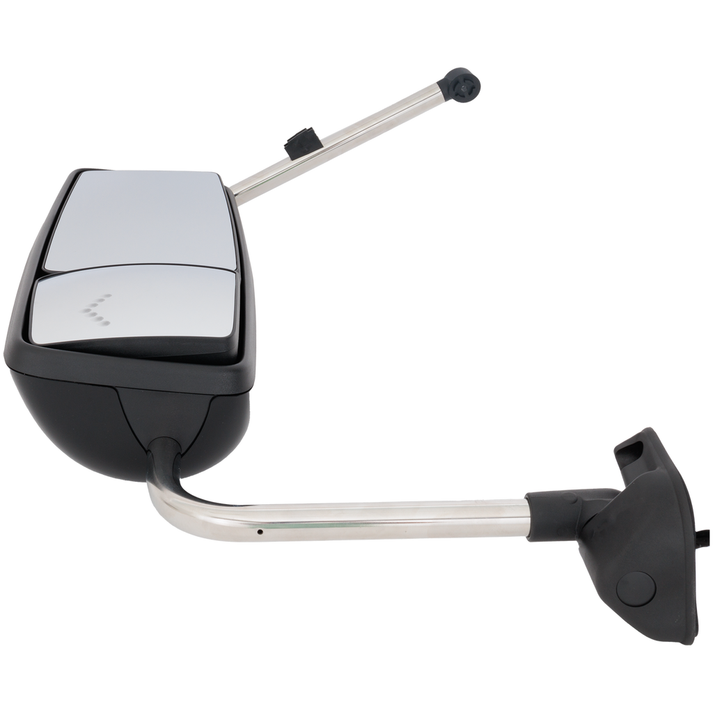 INTERNATIONAL PROSTAR/WORKSTAR 08-12 TOWING MIRROR LH, Power, Non-Folding, Heated, Paintable, w/ Signal Light, w/o CB Antenna Provision