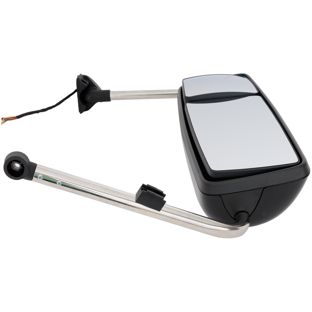 INTERNATIONAL PROSTAR/WORKSTAR 08-12 TOWING MIRROR LH, Power, Non-Folding, Heated, Paintable, w/ Signal Light, w/o CB Antenna Provision