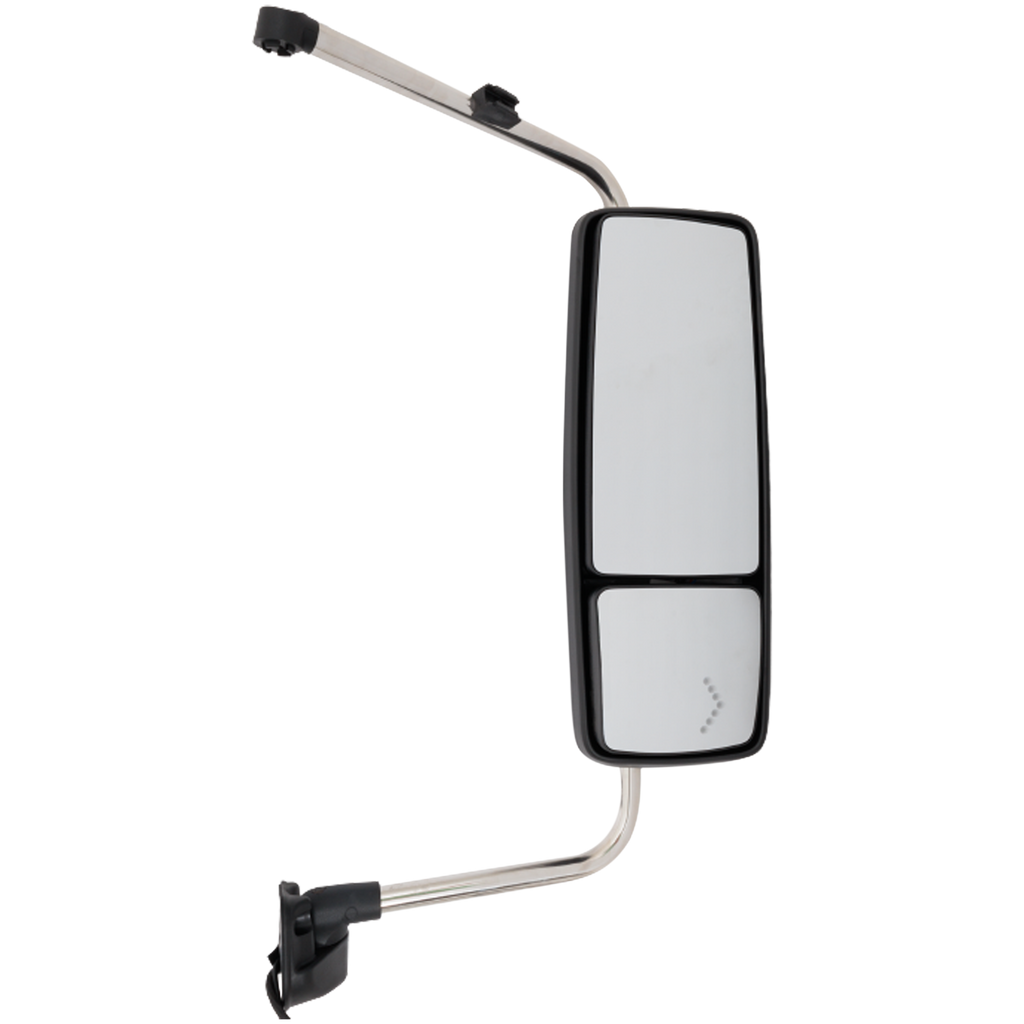 INTERNATIONAL PROSTAR/WORKSTAR 08-12 TOWING MIRROR RH, Power, Non-Folding, Heated, Paintable, w/ Signal Light, w/o CB Antenna Provision