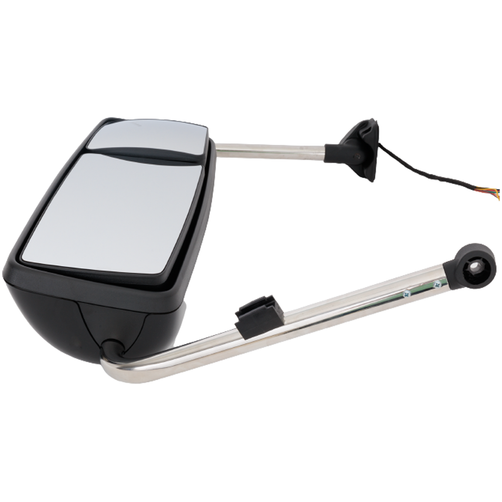 INTERNATIONAL PROSTAR/WORKSTAR 08-12 TOWING MIRROR RH, Power, Non-Folding, Heated, Paintable, w/ Signal Light, w/o CB Antenna Provision