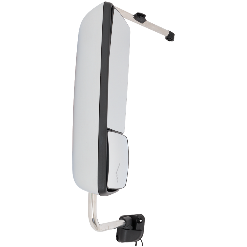 INTERNATIONAL PROSTAR 09-12/WORKSTAR 08-12 TOWING MIRROR LH, Power, Non-Folding, Heated, Chrome, w/ Signal Light, w/ CB Antenna Provision, w/o bracket