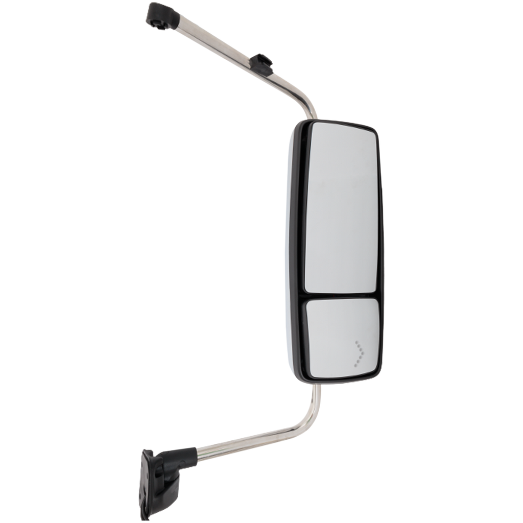 INTERNATIONAL PROSTAR 09-12/WORKSTAR 08-12 TOWING MIRROR RH, Power, Non-Folding, Heated, Chrome, w/ Signal Light, w/ CB Antenna Provision, w/o bracket