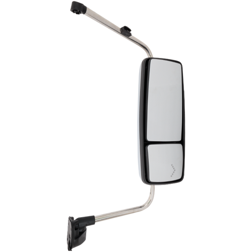 INTERNATIONAL PROSTAR 09-12/WORKSTAR 08-12 TOWING MIRROR RH, Power, Non-Folding, Heated, Chrome, w/ Signal Light, w/ CB Antenna Provision, w/o bracket
