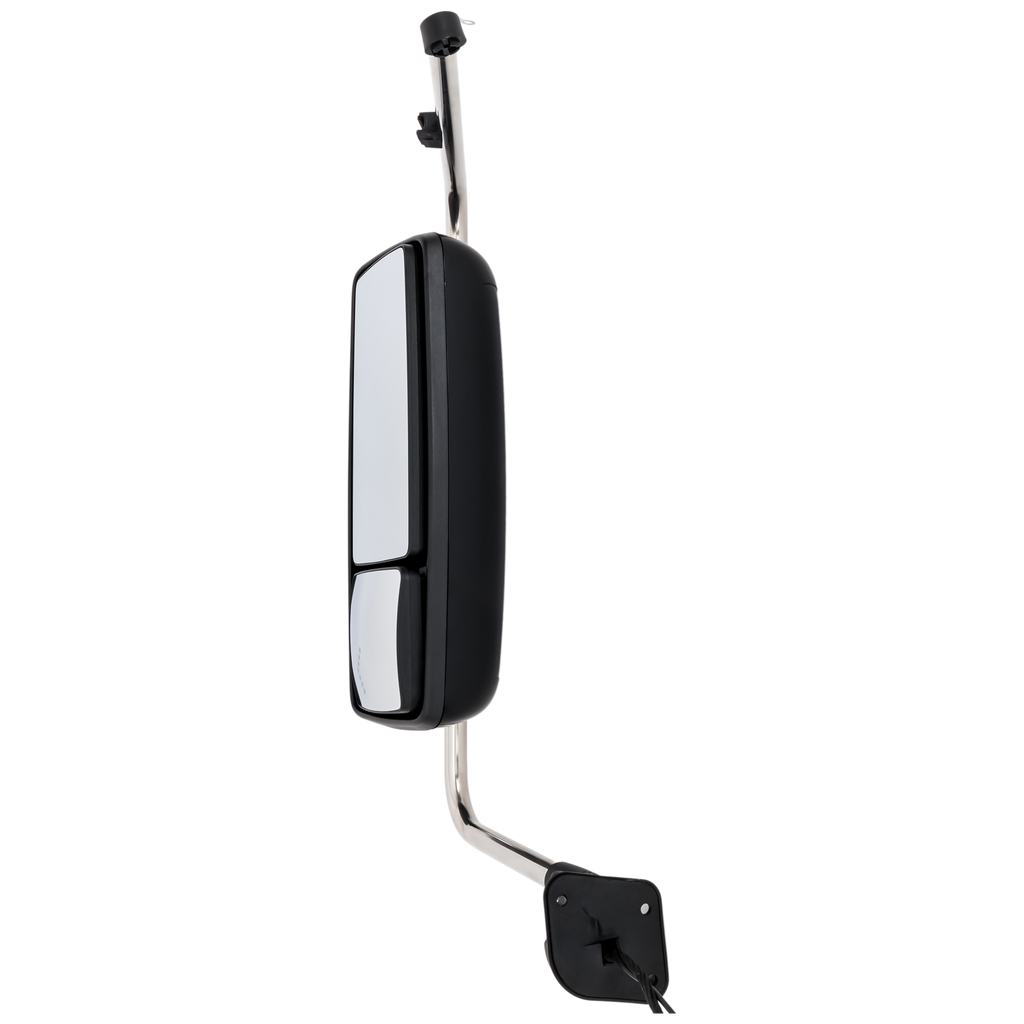 INTERNATIONAL PROSTAR/WORKSTAR 08-12 TOWING MIRROR LH, Manual Adjust, Heated, Paintable, w/ Signal Light, w/ CB Antenna Provision