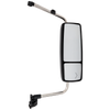 INTERNATIONAL PROSTAR/WORKSTAR 08-12 TOWING MIRROR RH, Manual Adjust, Heated, Paintable, w/ Signal Light, w/ CB Antenna Provision