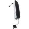 INTERNATIONAL PROSTAR/WORKSTAR 08-12 TOWING MIRROR RH, Manual Adjust, Heated, Paintable, w/ Signal Light, w/ CB Antenna Provision