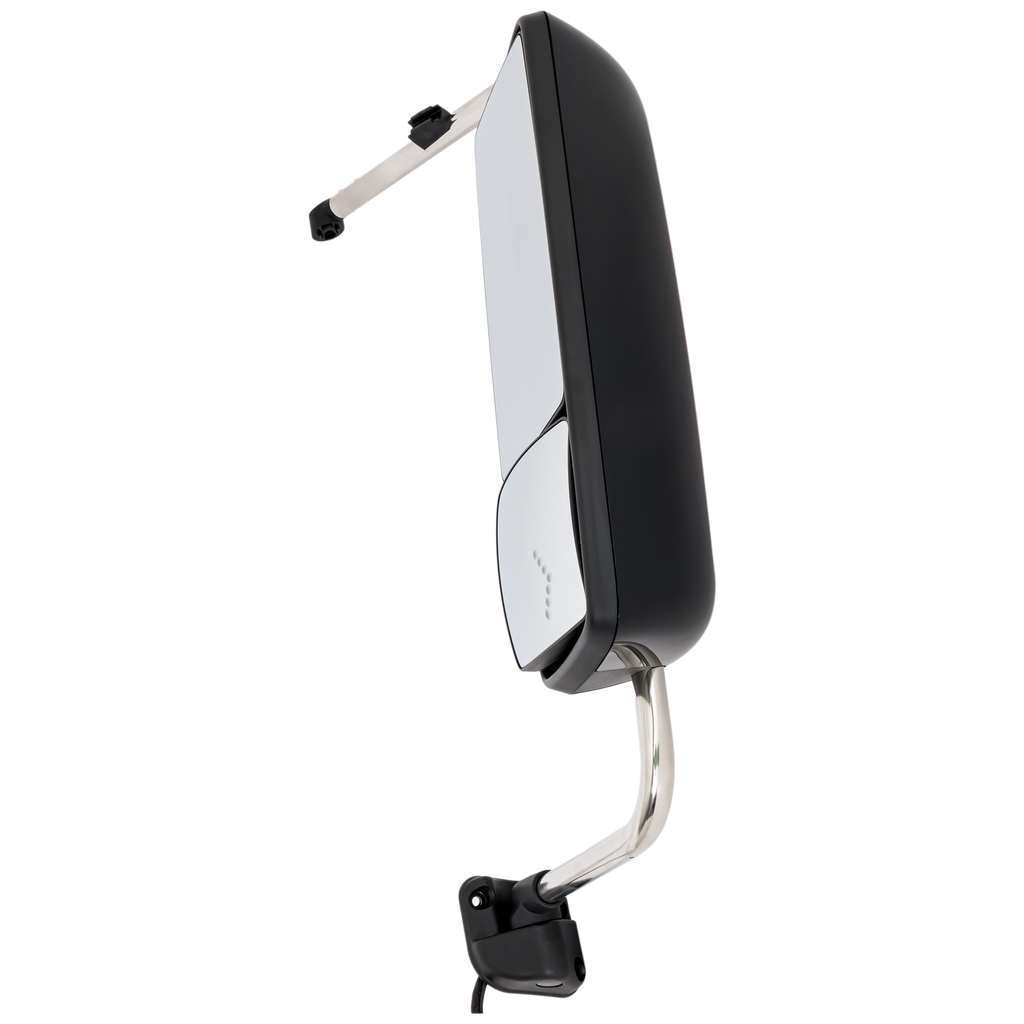 INTERNATIONAL PROSTAR/WORKSTAR 08-12 TOWING MIRROR RH, Manual Adjust, Heated, Paintable, w/ Signal Light, w/o CB Antenna Provision