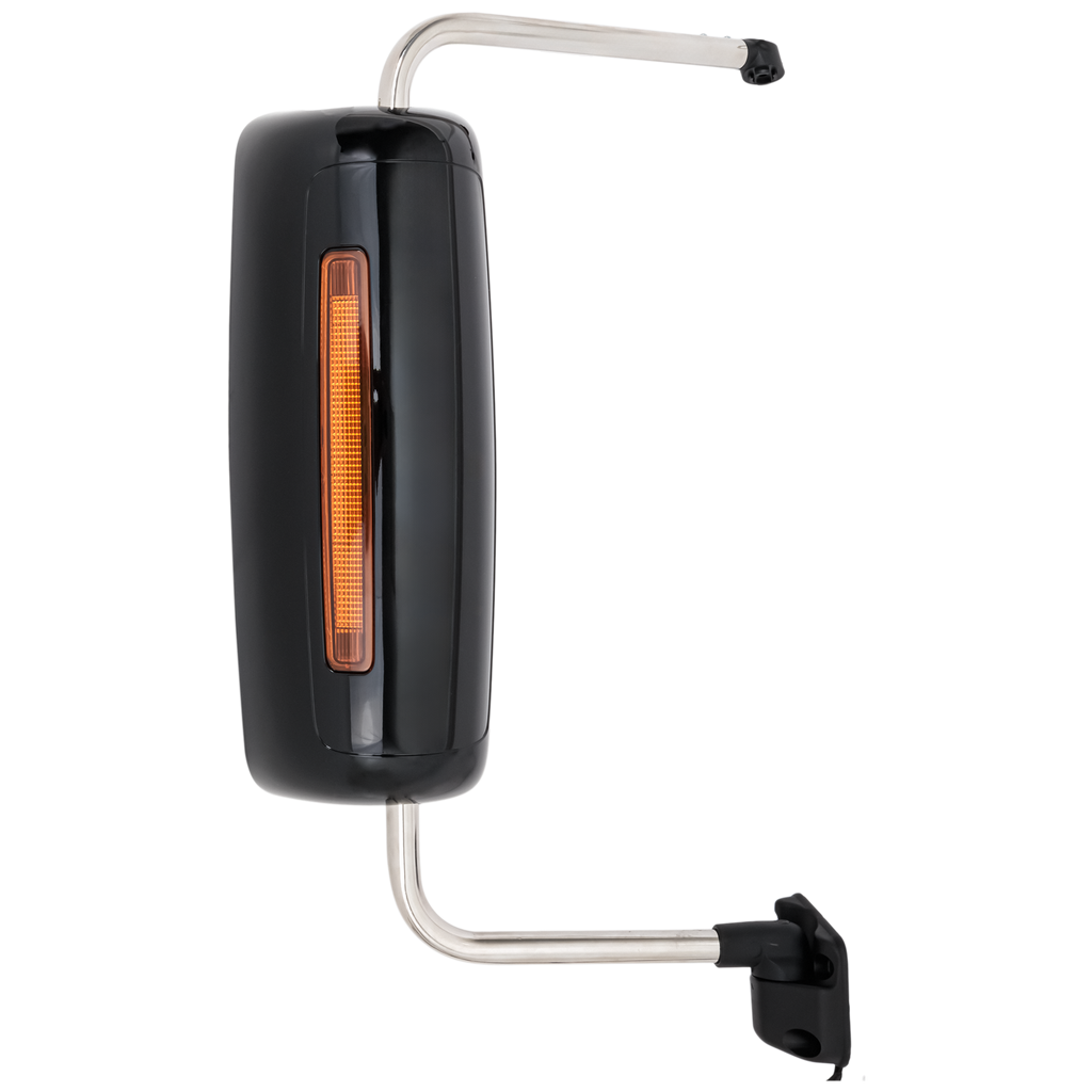 INTERNATIONAL PROSTAR/WORKSTAR 08-12 TOWING MIRROR RH, Manual Adjust, Heated, Paintable, w/ Signal Light, w/o CB Antenna Provision
