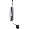 INTERNATIONAL PROSTAR/WORKSTAR 08-12 TOWING MIRROR LH, Manual Adjust, Heated, Chrome, w/ Signal Light, w/ CB Antenna Provision