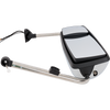 INTERNATIONAL PROSTAR/WORKSTAR 08-12 TOWING MIRROR LH, Manual Adjust, Heated, Chrome, w/ Signal Light, w/ CB Antenna Provision