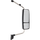INTERNATIONAL PROSTAR/WORKSTAR 08-12 TOWING MIRROR RH, Manual Adjust, Heated, Chrome, w/ Signal Light, w/ CB Antenna Provision