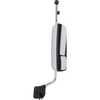 INTERNATIONAL PROSTAR/WORKSTAR 08-12 TOWING MIRROR RH, Manual Adjust, Heated, Chrome, w/ Signal Light, w/ CB Antenna Provision