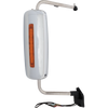 INTERNATIONAL PROSTAR/WORKSTAR 08-12 TOWING MIRROR RH, Manual Adjust, Heated, Chrome, w/ Signal Light, w/ CB Antenna Provision