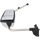 INTERNATIONAL PROSTAR/WORKSTAR 08-12 TOWING MIRROR LH, Manual Adjust, Non-Folding, Heated, Chrome, w/ Signal Light, w/o CB Antenna Provision