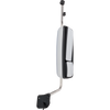 INTERNATIONAL PROSTAR/WORKSTAR 08-12 TOWING MIRROR RH, Manual Adjust, Non-Folding, Heated, Chrome, w/ Signal Light, w/o CB Antenna Provision