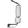 INTERNATIONAL PROSTAR 08-20 MIRROR RH, Manual Adjust, Manual Folding, Heated, Chrome, w/ Arm