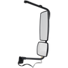 INTERNATIONAL PROSTAR 08-20 MIRROR RH, Manual Adjust, Manual Folding, Heated, Chrome, w/ Arm