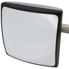 INTERNATIONAL PROSTAR 08-20 MIRROR LH, Manual Adjust, Non-Folding, Non-Heated, Polished, Hood Mirror, w/ Stainless Steel Arm