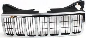 GRAND CHEROKEE 05-07 RADIATOR GRILLE, Chrome Shell and Insert