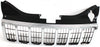 GRAND CHEROKEE 05-07 RADIATOR GRILLE, Chrome Shell and Insert