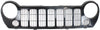 LIBERTY 05-07 GRILLE, Black Shell/Gray Insert, w/o Fog Light Holes