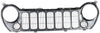 LIBERTY 05-07 GRILLE, Black Shell/Gray Insert, w/o Fog Light Holes