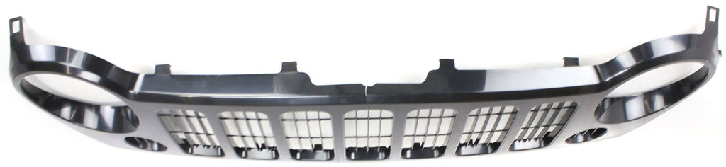 LIBERTY 05-07 GRILLE, Black Shell/Gray Insert, w/o Fog Light Holes