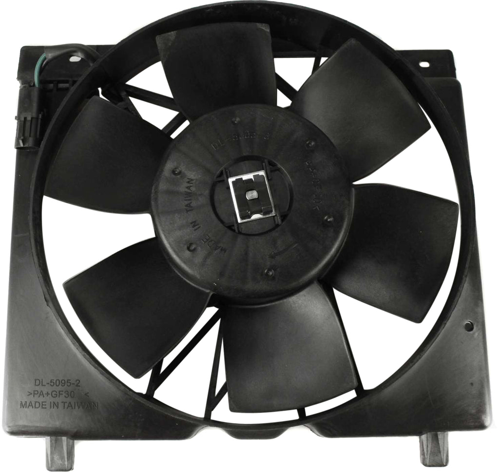 CHEROKEE 88-94 RADIATOR FAN SHROUD ASSEMBLY, 6 Cyl. Eng.