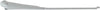 CJ SERIES 74-86 FRONT WIPER ARM RH=LH, w/ Power, Matte Silver