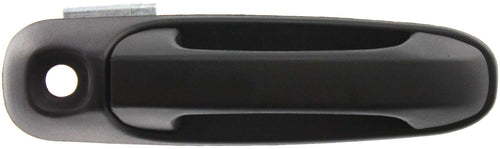 GRAND CHEROKEE 99-04/LIBERTY 02-07 EXTERIOR FRONT DOOR HANDLE RH, Txtrd Blk, w/ Keyhole, Plastic