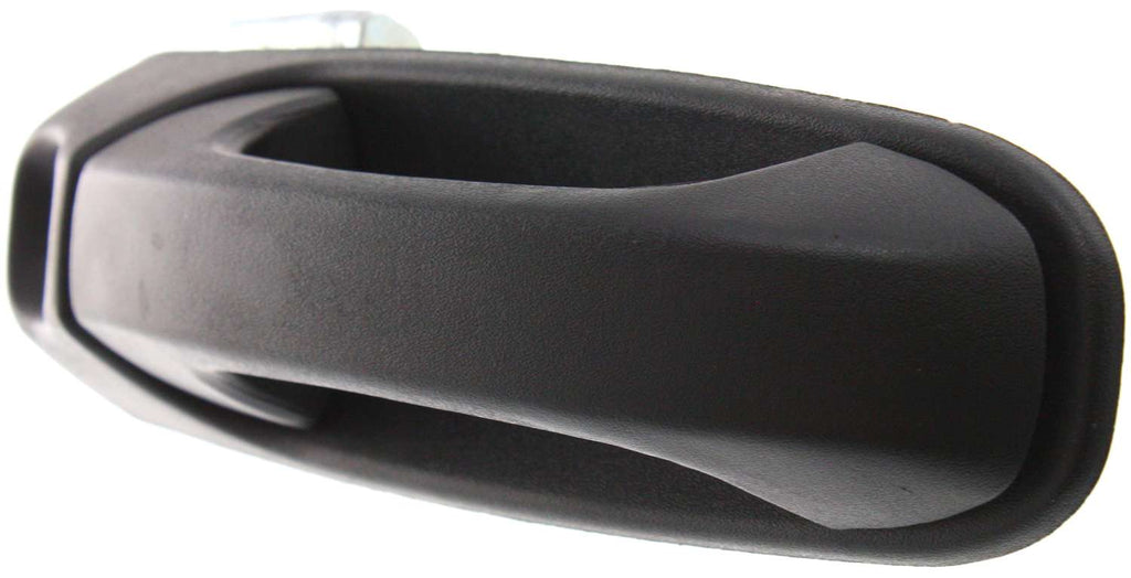 GRAND CHEROKEE 99-04/LIBERTY 02-07 EXTERIOR FRONT DOOR HANDLE RH, Txtrd Blk, w/ Keyhole, Plastic