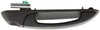 GRAND CHEROKEE 99-04/LIBERTY 02-07 EXTERIOR FRONT DOOR HANDLE RH, Txtrd Blk, w/ Keyhole, Plastic