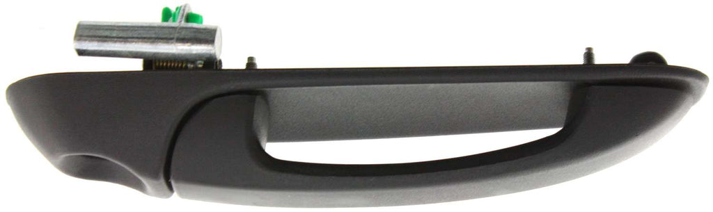GRAND CHEROKEE 99-04/LIBERTY 02-07 EXTERIOR FRONT DOOR HANDLE RH, Txtrd Blk, w/ Keyhole, Plastic