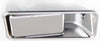 WRANGLER 99-06 EXTERIOR FRONT DOOR HANDLE LH, All Chrome, Half Door Type