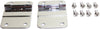 CJ7 76-86 TAILGATE HINGE, Lower Tailgate Hinges, Sold in Pairs, Stainless