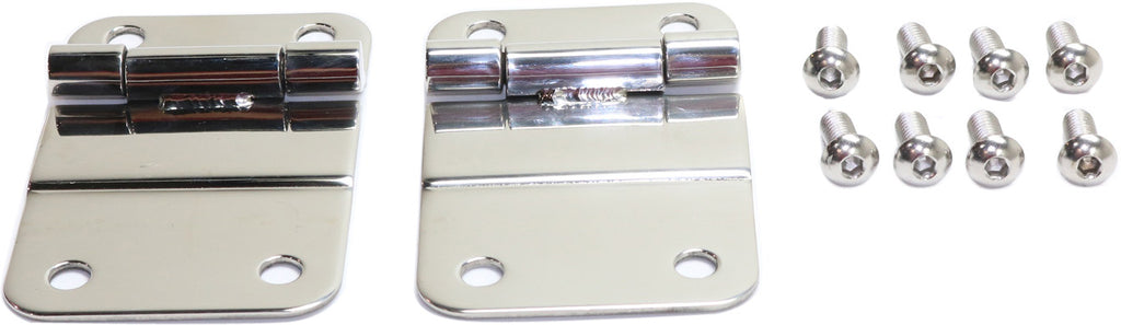 CJ7 76-86 TAILGATE HINGE, Lower Tailgate Hinges, Sold in Pairs, Stainless