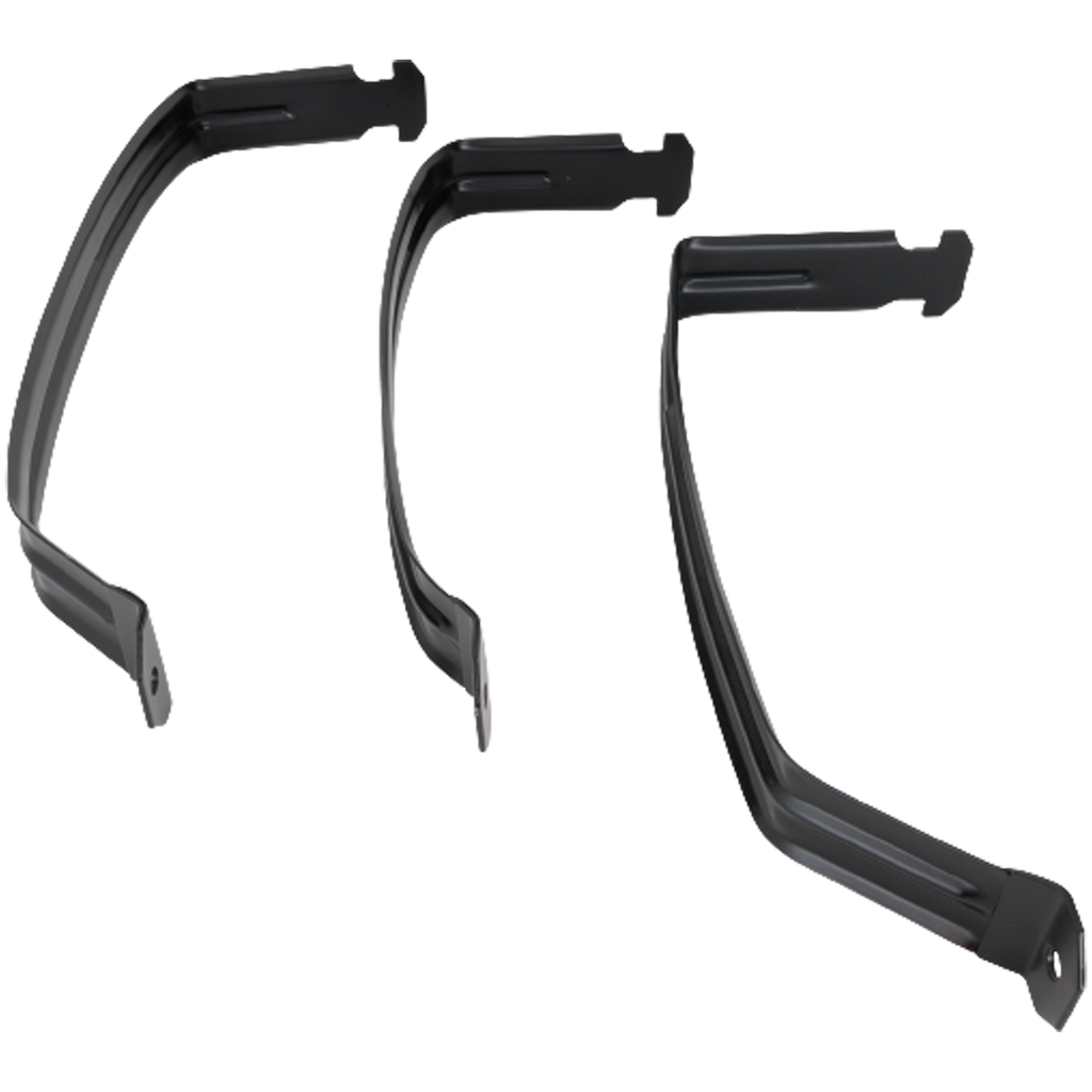 ENCLAVE 08-18/TRAVERSE 09-18 FUEL TANK STRAP, Set of 3, 26 in. Strap 1 Length, 28.13 in. Strap 2 Length, 29.75 in. Strap 3 Length
