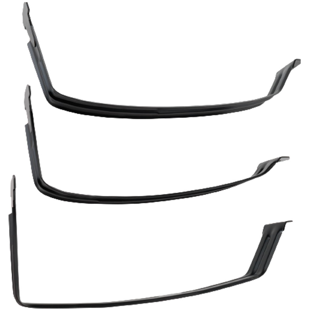 ENCLAVE 08-18/TRAVERSE 09-18 FUEL TANK STRAP, Set of 3, 26 in. Strap 1 Length, 28.13 in. Strap 2 Length, 29.75 in. Strap 3 Length