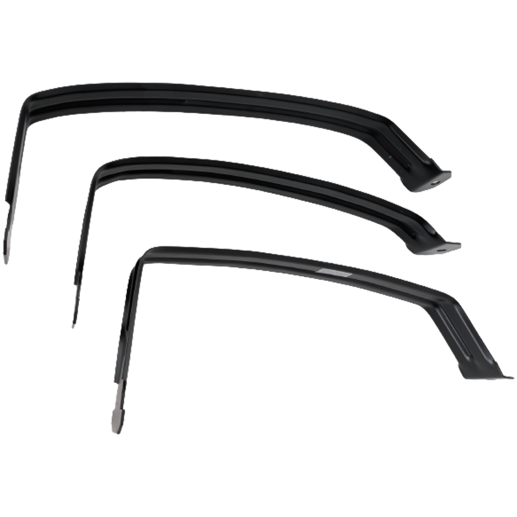 ENCLAVE 08-18/TRAVERSE 09-18 FUEL TANK STRAP, Set of 3, 26 in. Strap 1 Length, 28.13 in. Strap 2 Length, 29.75 in. Strap 3 Length