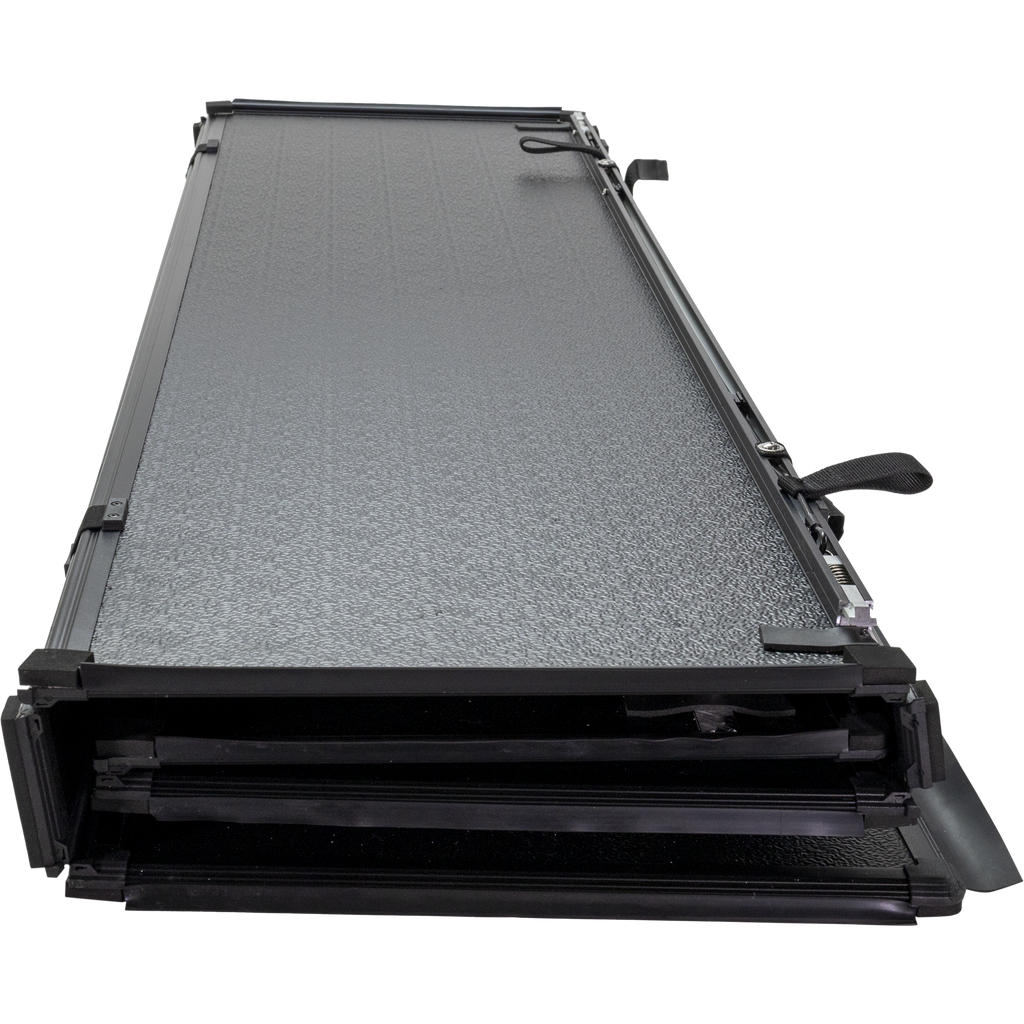 SILVERADO/SIERRA 1500 19-21 TONNEAU COVER, Quad Fold, Aluminum, 69.9 in. Bed