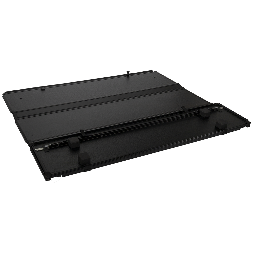 SILVERADO/SIERRA 1500 19-21 TONNEAU COVER, Quad Fold, Aluminum, 69.9 in. Bed
