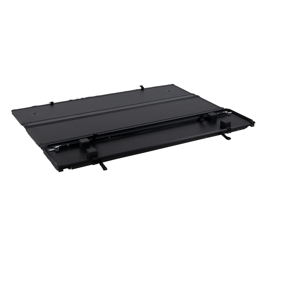 F-150 15-21 TONNEAU COVER, Quad Fold, Aluminum, (Exc. Raptor Model), 67.1 in. Bed