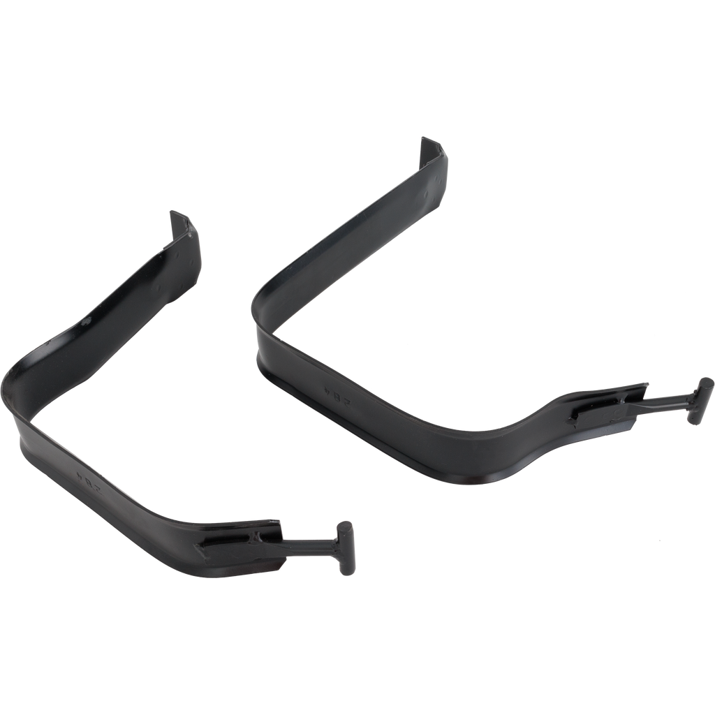 RANGER 04-11 FUEL TANK STRAP, Set of 2 (28 in. and 22 in. Length), Extended Cab Pickup, w/o Skid Plate