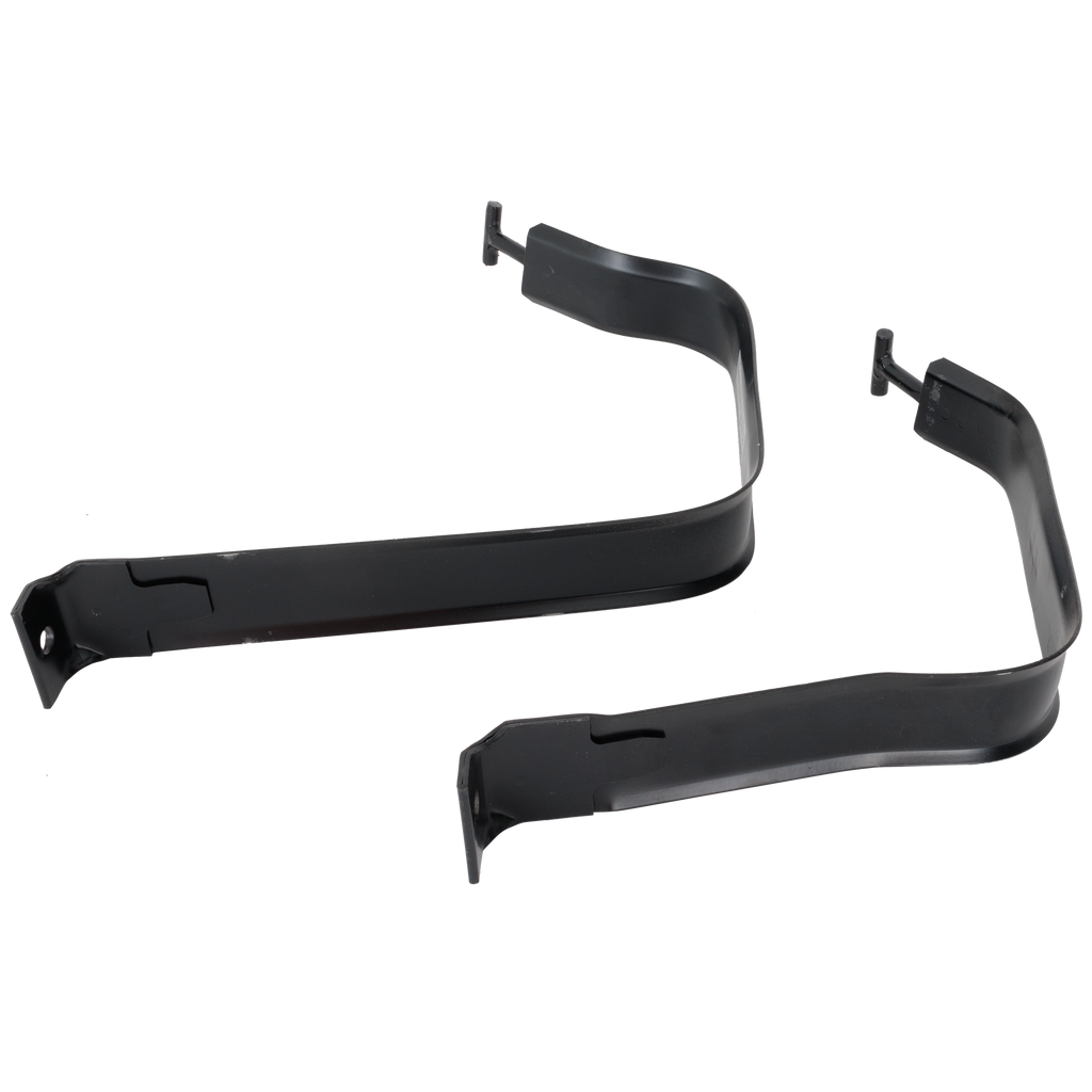 RANGER 04-11 FUEL TANK STRAP, Set of 2 (28 in. and 22 in. Length), Extended Cab Pickup, w/o Skid Plate