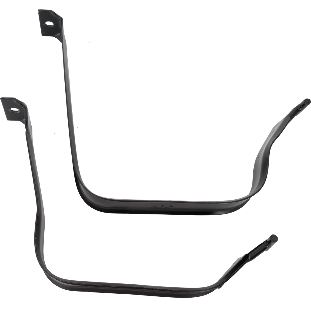 RANGER 04-11 FUEL TANK STRAP, Set of 2 (28 in. and 22 in. Length), Extended Cab Pickup, w/o Skid Plate
